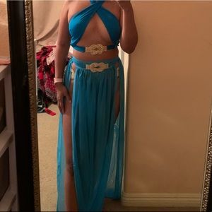 Pretty little thing jeweled swimsuit set